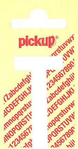 Pickup Nobel plakletter T mat wit 120mm
