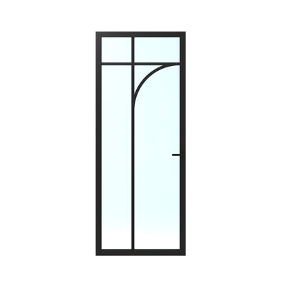 CanDo Elegant Flow binnendeur ELG2-1C01 opdek rechts incl.glas 83x201,5cm