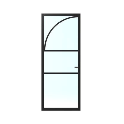 CanDo Elegant Flow binnendeur ELG2-1C04 opdek rechts incl.glas 83x211,5cm