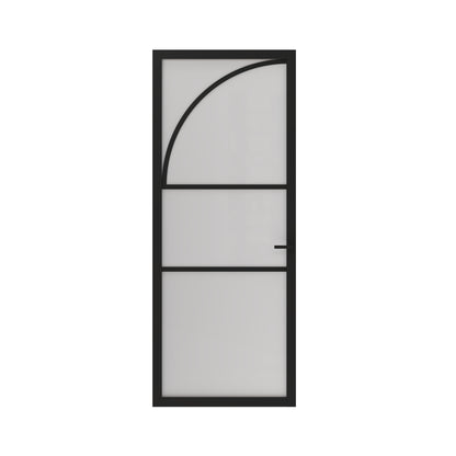CanDo Elegant Flow binnendeur ELG2-1D04 stomp incl.glas 83x201,5cm