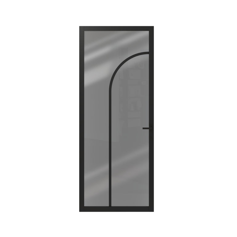CanDo Elegant Flow binnendeur ELG2-1E02 opdek rechts incl.glas 88x231,5cm