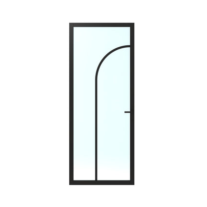 CanDo Elegant Flow binnendeur ELG2-AC02 stomp rechts incl.glas 93x231,5cm