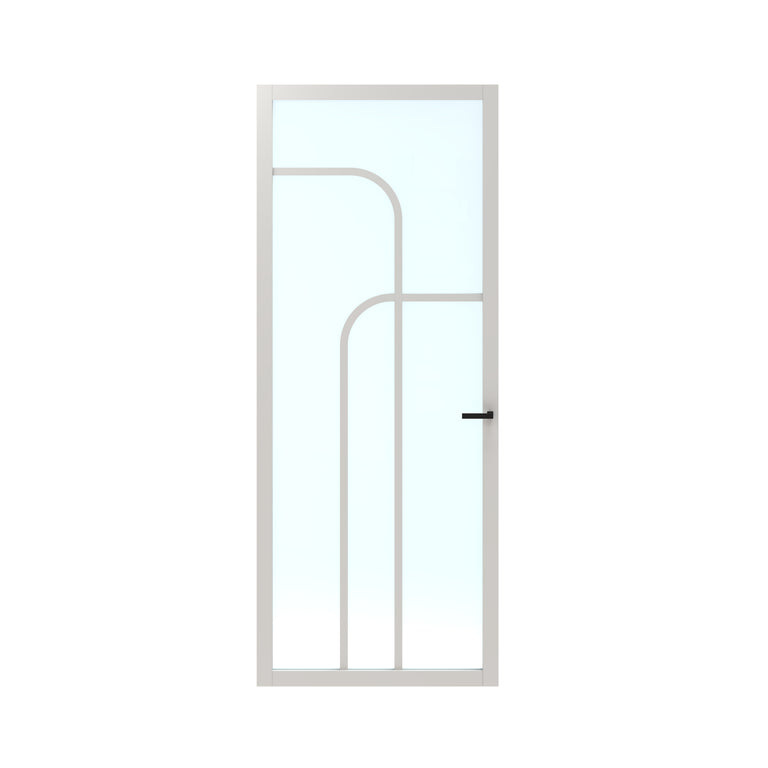 CanDo Elegant Flow binnendeur ELG2-BC05 stomp links incl.glas 83x231,5cm