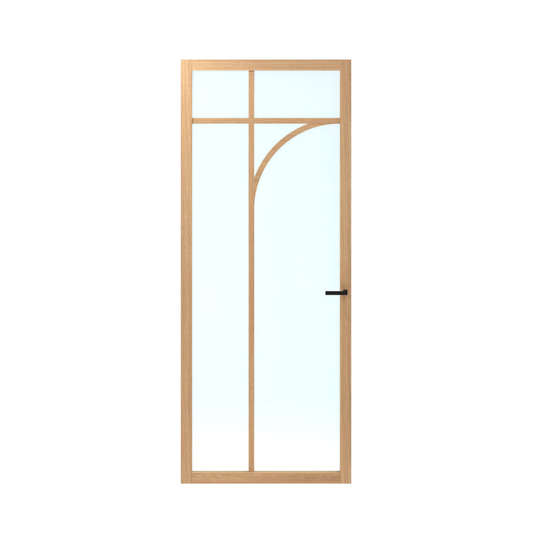 CanDo Elegant Flow binnendeur ELG2-CC01 stomp incl.glas 78x201,5cm