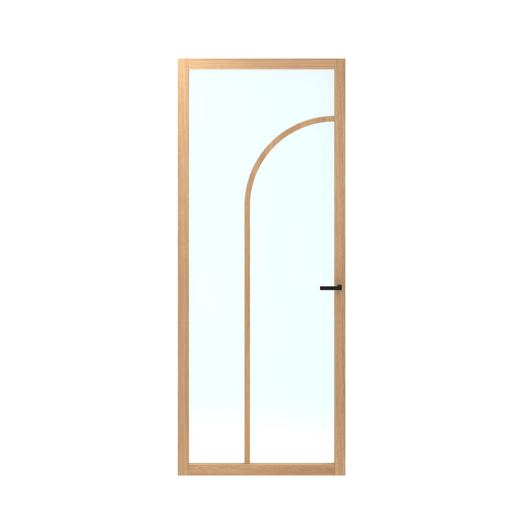 CanDo Elegant Flow binnendeur ELG2-CC02 stomp incl.glas 83x231,5cm