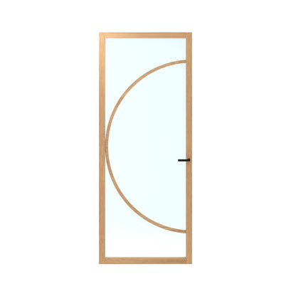 CanDo Elegant Flow binnendeur ELG2-CC03 stomp incl.glas 83x231,5cm