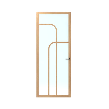 CanDo Elegant Flow binnendeur ELG2-CC05 stomp incl.glas 83x211,5cm