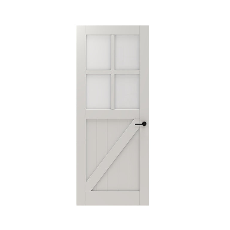 CanDo Panel Barn binnendeur PNL4-2D03 opdek rechts  68x211,5x3,8cm