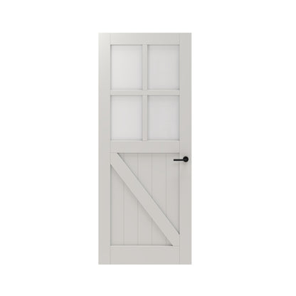CanDo Panel Barn binnendeur PNL4-2D02 opdek rechts  68x211,5x3,8cm