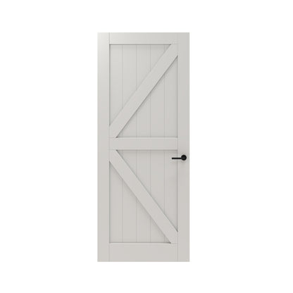 CanDo Panel Barn binnendeur PNL4-2A07 opdek links 93x211,5x4cm