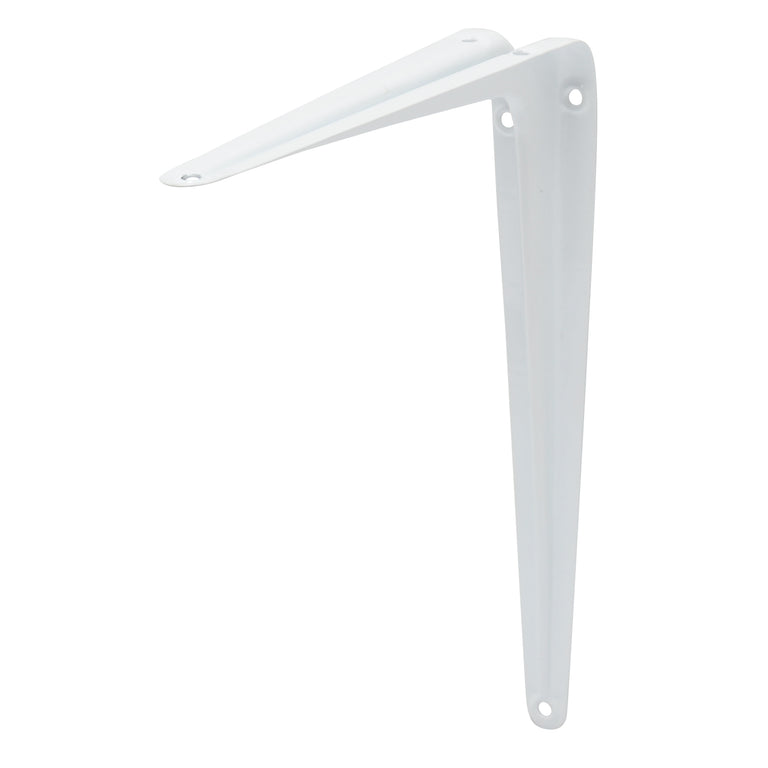 Duraline plankdrager M6 enkel staal wit 25x20cm