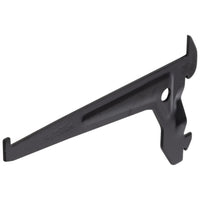 Duraline wandrailbeugel enkel staal mat zilver 15cm