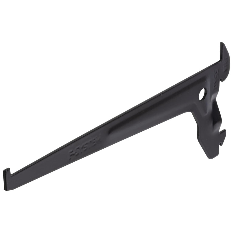 Duraline wandrailbeugel enkel staal zwart 20cm