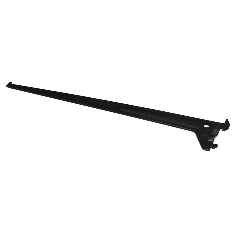 Duraline wandrailbeugel enkel staal zwart 30cm