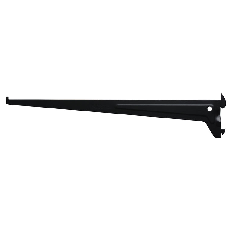 Duraline wandrailbeugel enkel staal zwart 40cm
