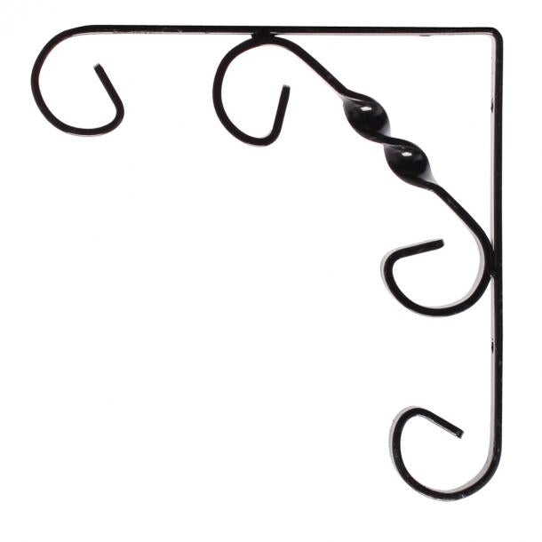 Duraline plankdrager zwart 15x15cm