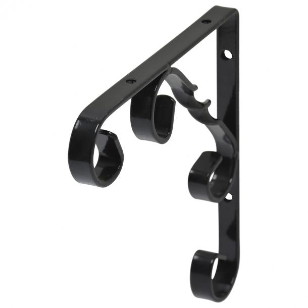 Duraline plankdrager zwart 15x15cm