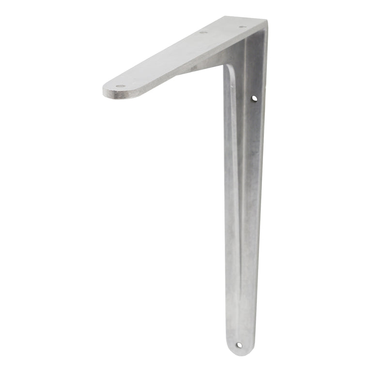 Duraline plankdrager enkel aluminium aluminium 20x17,5cm