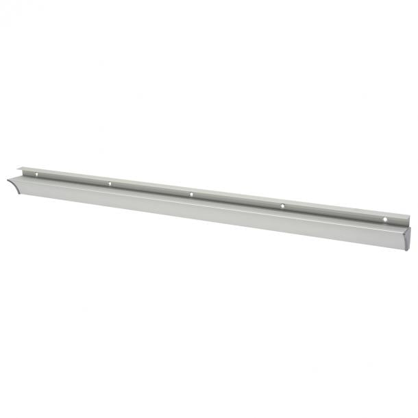 Duraline plankdrager wandrail enkel aluminium mat zilver 80cm