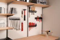 Duraline universele houder enkel staal 15x4,5x16,5cm