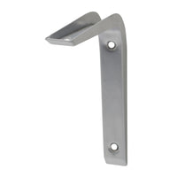 Duraline plankdrager enkel staal zilver 12x15cm