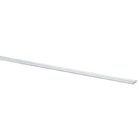 Afdekprofiel aluminium 25x2mm 1m