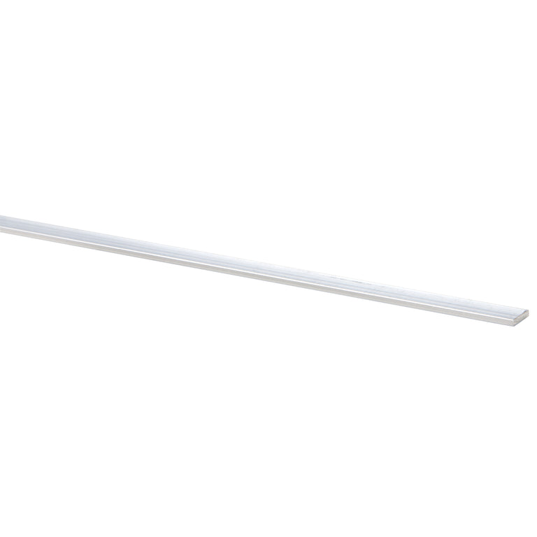 Afdekprofiel aluminium 25x2mm 1m