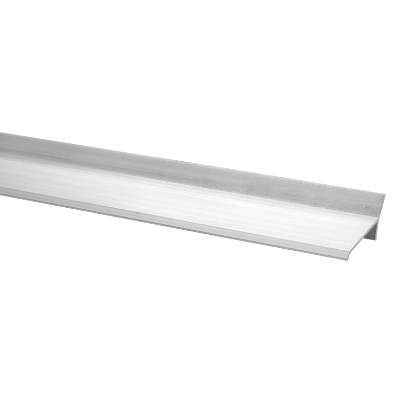 Lekdorpel aluminium 17x34mm 2m