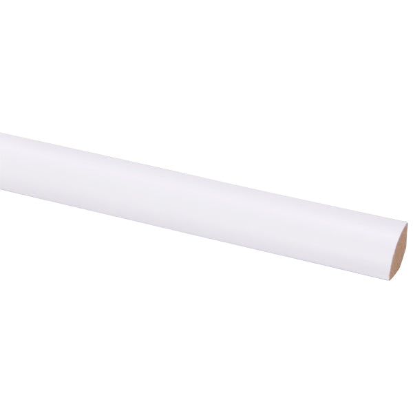 Afwerkprofiel MDF wit 1,6x1,6 2,6m