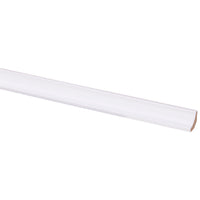 Hollat MDF wit 13x13mm 2,6m