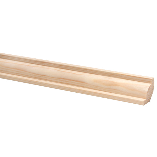 Plafondprofiel grenen 22x22mm 2,7m