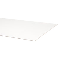 MDF 1-zijdig gelakt wit 244x122cm 3mm