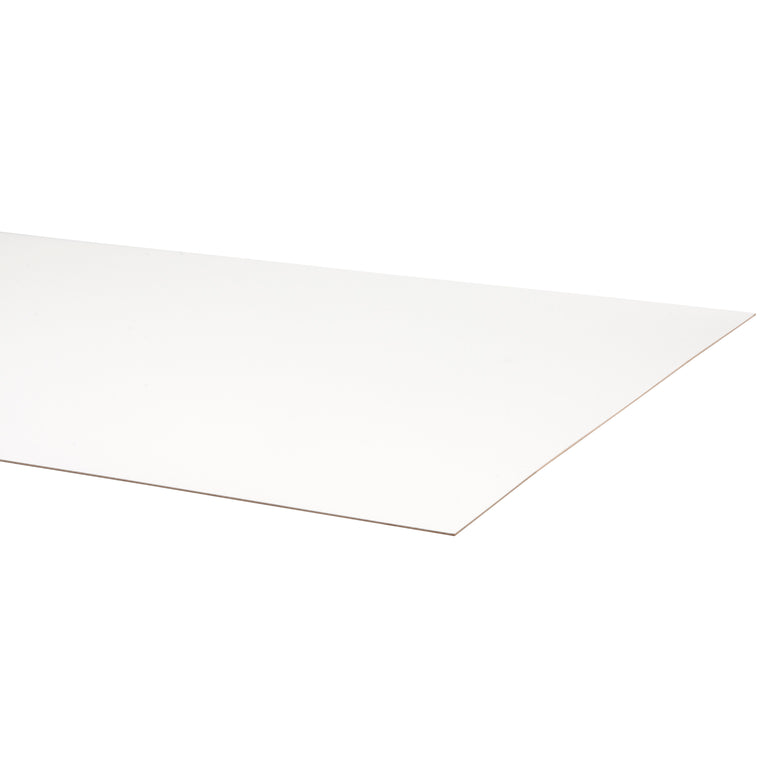 MDF 1-zijdig gelakt wit 244x122cm 3mm