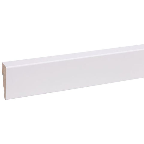 CanDo muurplint MDF plintfolie wit 240x5,8x1,9cm
