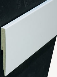 CanDo muurplint MDF plintfolie wit 240x12x1,2cm