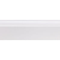 CanDo muurplint MDF plintfolie wit 240x8x1,9cm