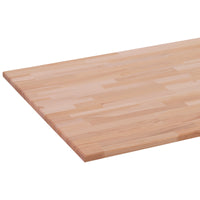 Werkblad massief beuken 26mm 200x80cm