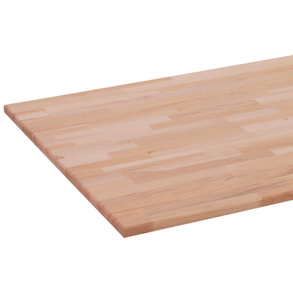 Werkblad massief beuken 26mm 200x80cm