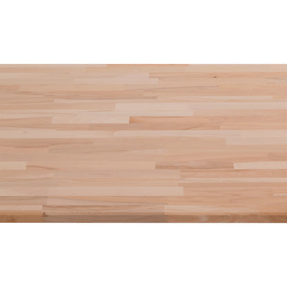 Werkblad massief beuken 26mm 200x80cm