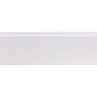 CanDo muurplint MDF plintfolie wit 240x8x1,9cm