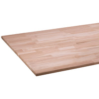 Werkblad massief eiken 26mm 200x80cm