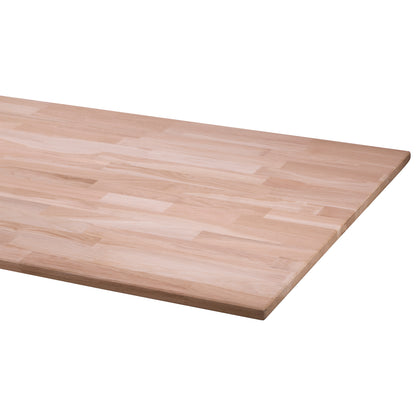 Werkblad massief eiken 26mm 200x80cm
