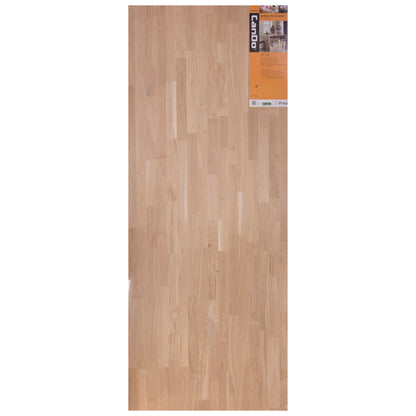 Werkblad massief eiken 26mm 200x80cm