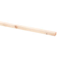 CanDo steigerhout vuren lat ruw 30x30mm 250cm