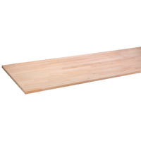 Werkblad massief beuken 26mm 250x61cm