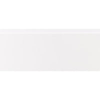 CanDo muurplint MDF plintfolie wit 240x7,9x1,9cm