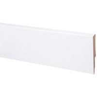 CanDo muurplint MDF plintfolie wit 240x12x1,9cm