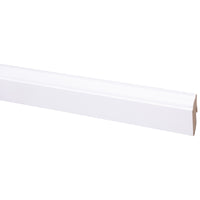 CanDo muurplint MDF plintfolie wit 240x5,8x1,9cm