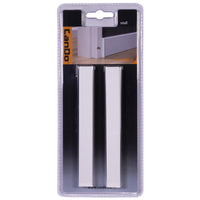 CanDo eindstuk kunststof wit 4st