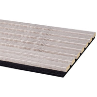 CanDo Decowall Acoustic wandpaneel grijs 260x30cm 2st